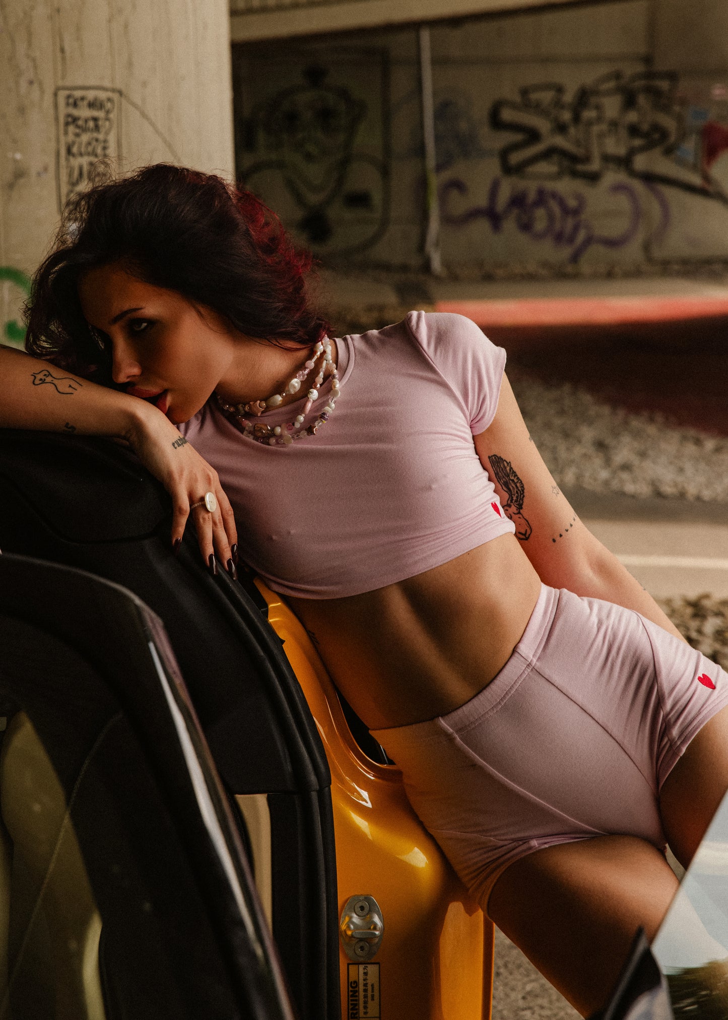 Loungewear crop top